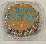 DELCO DOG CO. Happy Birthday Sprinkle Doggie Cake Bakery Dog Treat