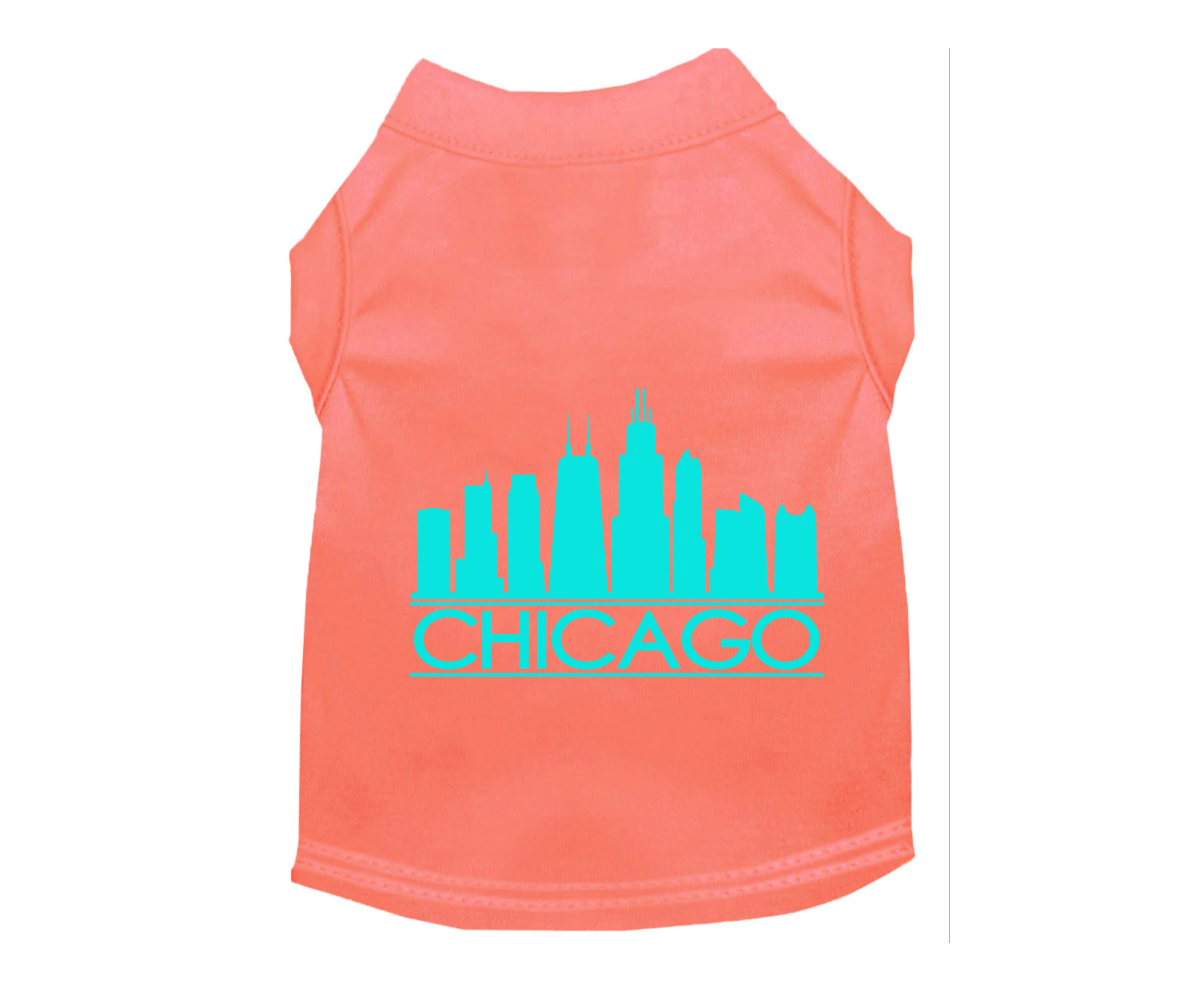 Sparky & Co Chicago Skyline Pet T-Shirt
