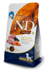 Farmina N&D Brown Coat Lamb, Norwegian Kelp and Carrot Recipe Dry Dog Food