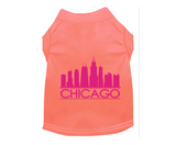 Sparky & Co Chicago Skyline Pet T-Shirt