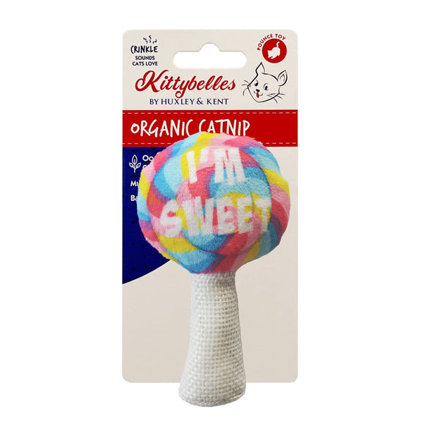 Huxley & Kent I'm Sweet Lollipop Cat Toy