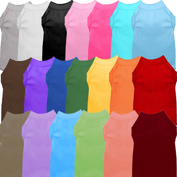 Mirage Pet Products - Plain (Blank) Pet Shirts