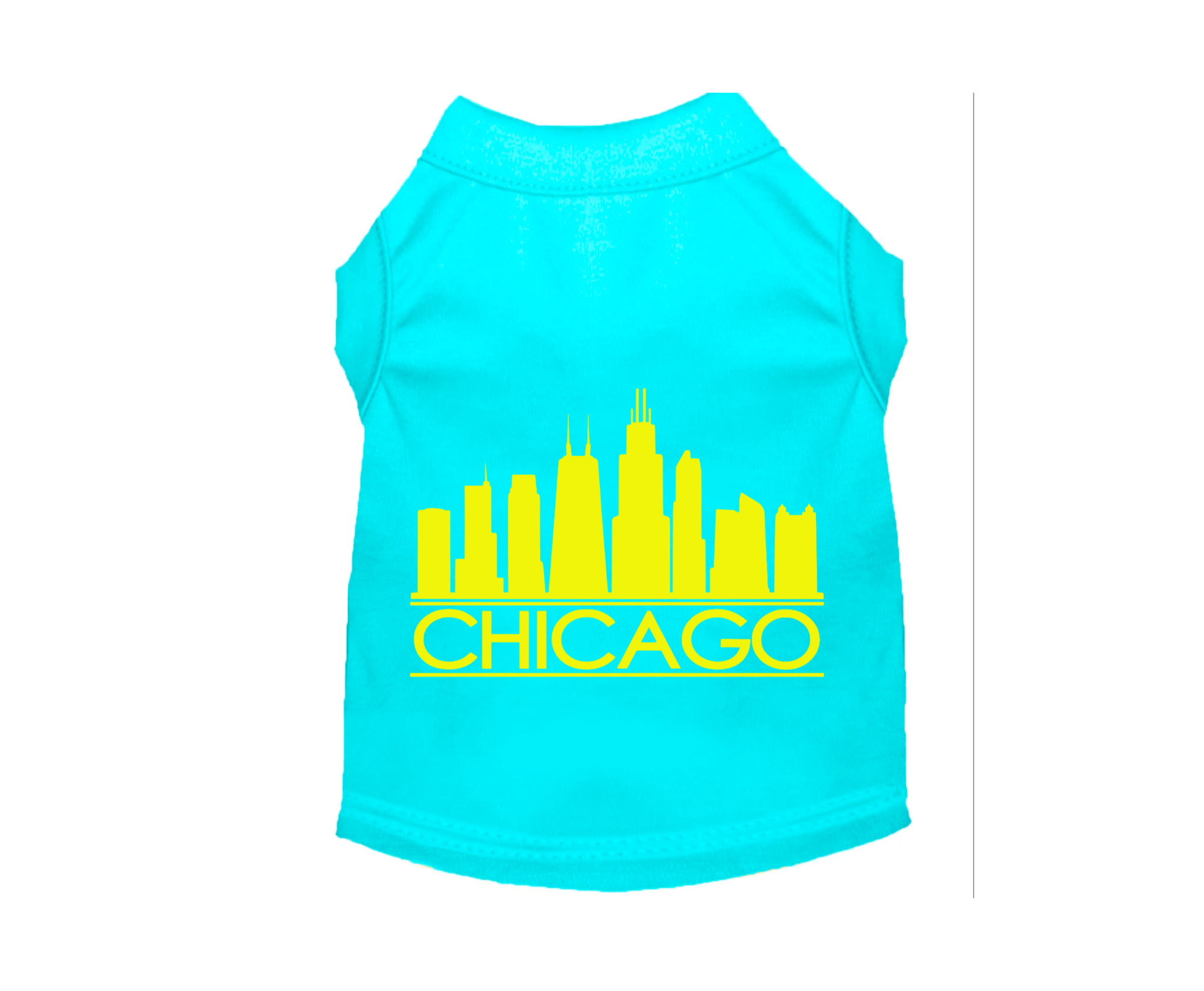 Sparky & Co Chicago Skyline Pet T-Shirt