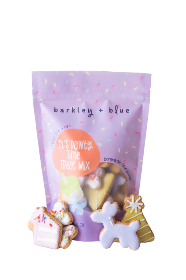 Barkley & Blue It's Pawty Time Treat Mix Birthday Dog Biscuits