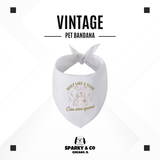 Sparky & Co Vintage Breed Graphic Pet Bandana