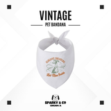 Sparky & Co Vintage Breed Graphic Pet Bandana