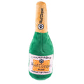 Haute Diggity Dog Woof Clicquot Rose' Champagne Bottle Squeaker Dog Toy