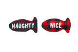 Pearhead Christmas Naughty & Nice 2pk Cat Toys
