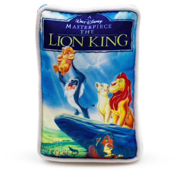 Buckle-Down Disney The Lion King VHS Tape Replica Pet Toy, Plush, Disney Dog Toy