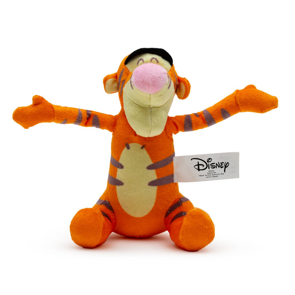 Buckle-Down Winnie the Pooh Tiggers Arms Up Sitting Pose Pet Toy, Plush, Disney Dog Toy