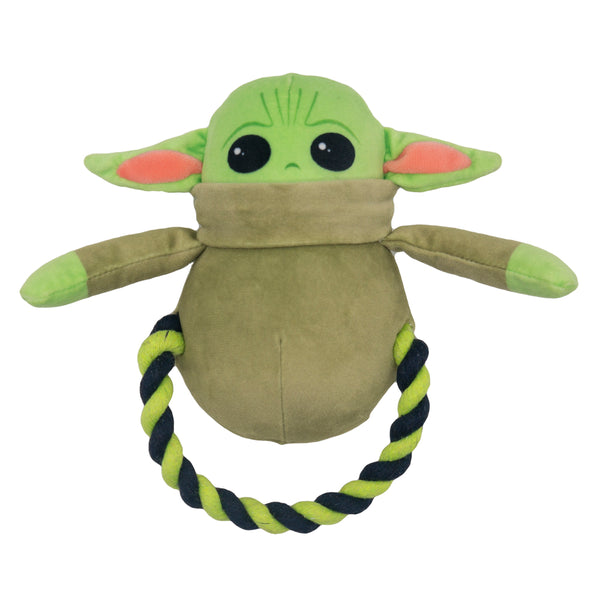 Buckle-Down Grogu Baby Yoda Pet Toy, Rope, Star Wars Dog Toy