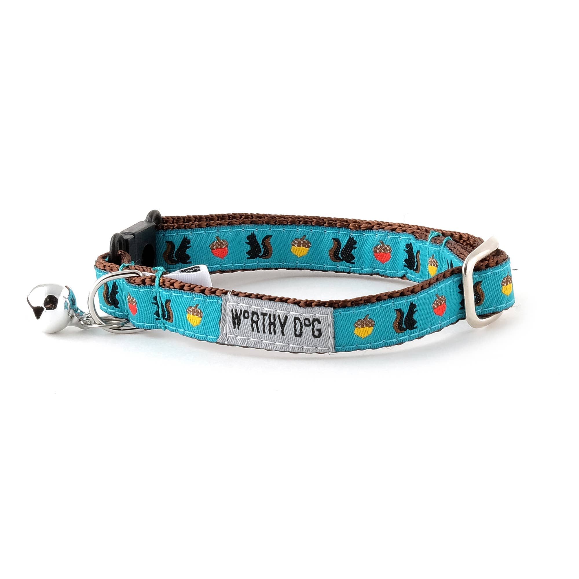 The Worthy Dog Squirrelly Cat Collar