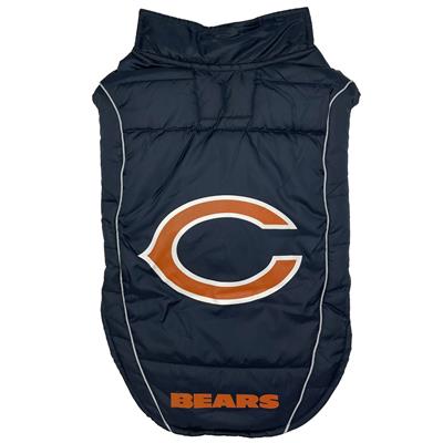 Pets First Co. NFL Chicago Bears Pet Puffer Vest