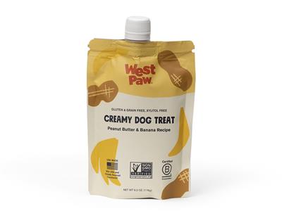 West Paw Design Creamy Dog Treats, 6.2oz pouch