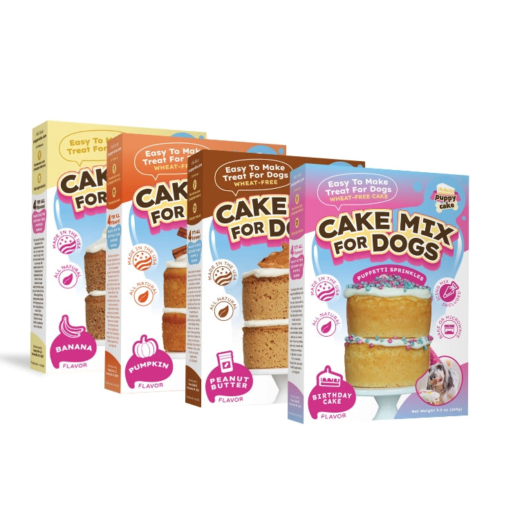 Puppy Cake Dog Birthday Cake Mix with Icing