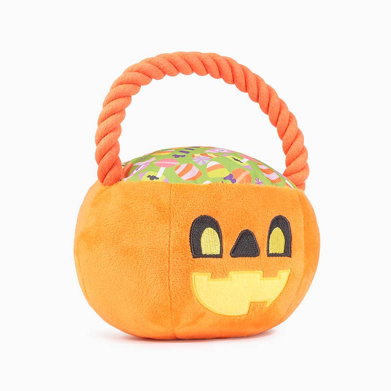 HugSmart Pet Howloween Night Halloween Bucket Dog Toy