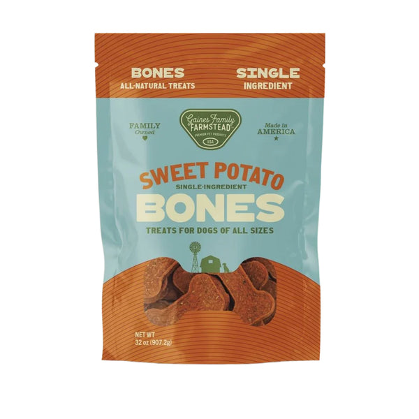 Gaines Family Farmstead Bones Sweet Potato Dog Treat