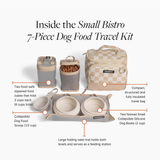 Cleverpup Bistro Box Dog Food Travel Kit