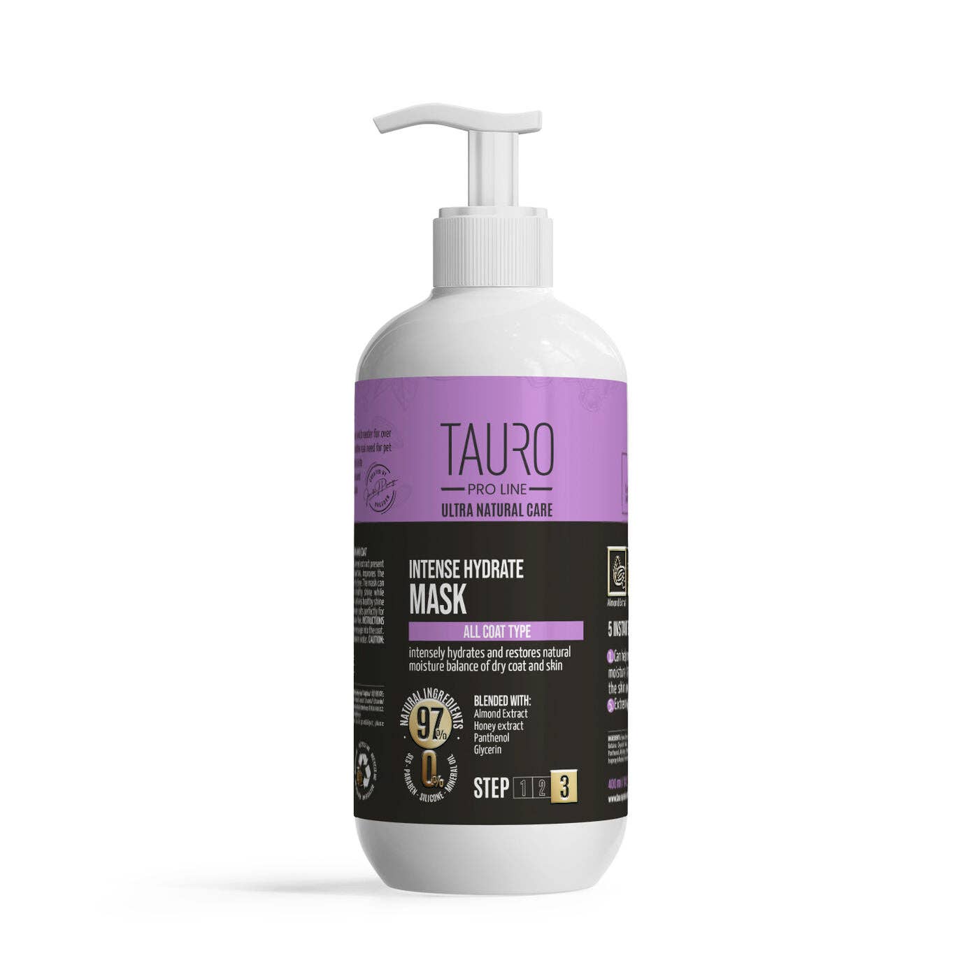 KIKA USA - Intense Hydrate Dog & Cat Mask For All Coat Type To Deep Moisturize Enhance Shine & Color