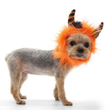 Dogo Pet Hat - Furry Monster Orange
