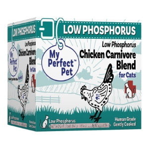 My Perfect Pet Low Phosphorus Chicken Carnivore 3lb Gently-Cooked Frozen Cat Food