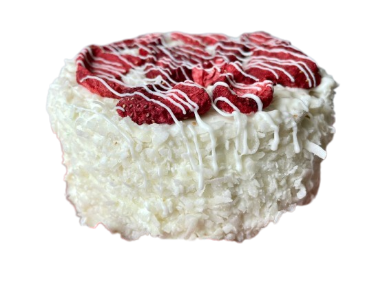 Yumyum4dogs Strawberry Shortcake Dog Treat Cake Bday/Summer Treats