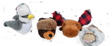 Tall Tails Holiday 2-in-1 Fetch Ball Dog Toy