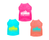 Sparky & Co Chicago Skyline Pet T-Shirt