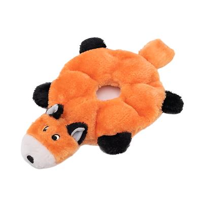 ZippyPaws Loopy Fox Stuffless Dog Toy