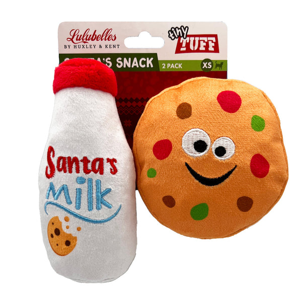 Huxley & Kent Santa's Snack Dog Toy 2pk