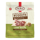 Primal Raw Freeze-Dried Nuggets Lamb Dog Food