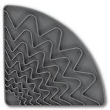 Messy Mutts Silicone Triangle Licking Mat with Suction