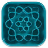 Messy Mutts Dog Interactive Square Slow Feeder 8 Cups