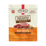 Primal Pronto Raw Frozen Dog Food 4lb