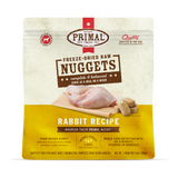 Primal Raw Freeze-Dried Nuggets Rabbit Dog Food