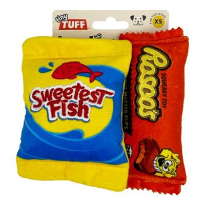 Huxley & Kent Tiny Tuff Fishing for Sweets Dog Toy