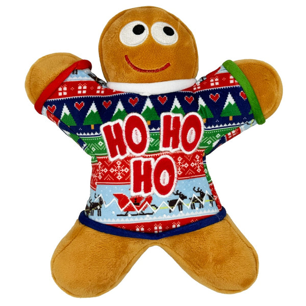 Huxley & Kent Ugly Sweater G-Man Dog Toy