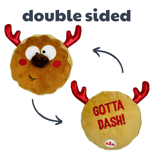 Huxley & Kent Gotta Dash Reindeer Cookie Dog Toy