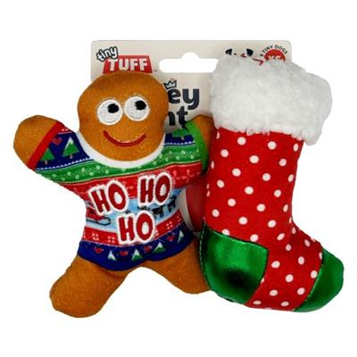 Huxley & Kent Tiny Tuff Ugly Sweater Party Dog Toys