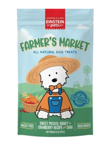 Einstein Pets Farmer's Market Dog Treat 6oz