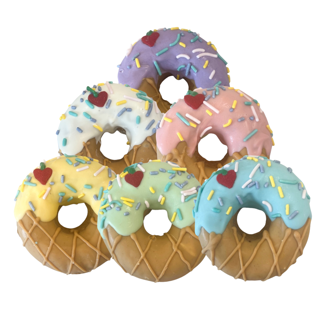 K9 Granola Factory Gourmet Donut Ice Cream Doggie Donut