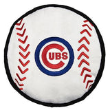 Pets First Co. MLB Chicago Cubs Baseball Tough Dog Toy