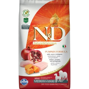 Farmina N&D Pumpkin, Chicken & Pomegranate Dry Dog Food