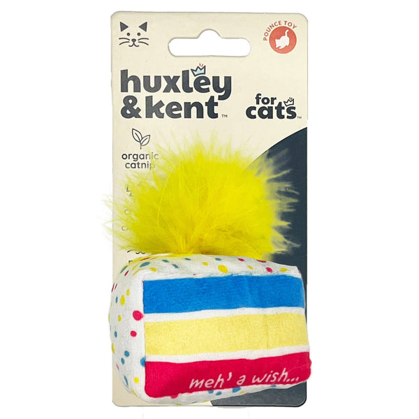 Huxley & Kent Meh' a Wish Cake Cat Toy