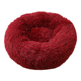 PAWPAW Fluffy Donut Pet Bed