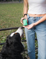 Springer Pets Squeeze Silicone Dog Treat Pouch Dispenser