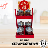 Sparky & Co Mini Jar Pet Treat Serving Station