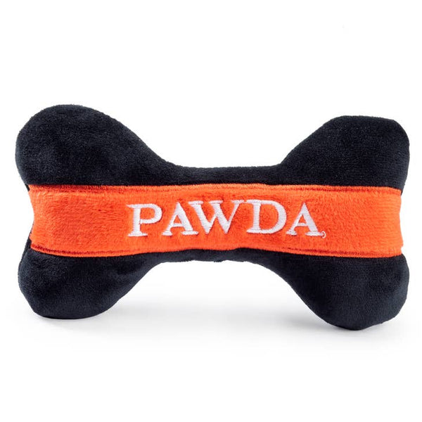 Haute Diggity Dog Pawda Bone Squeaker Plush Toy