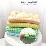PAWPAW Plaid Pillow Pet Bed Mat