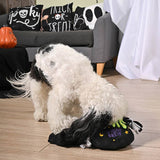 HugSmart Pet Howloween Night Witches Brew Burrow Dog Toy